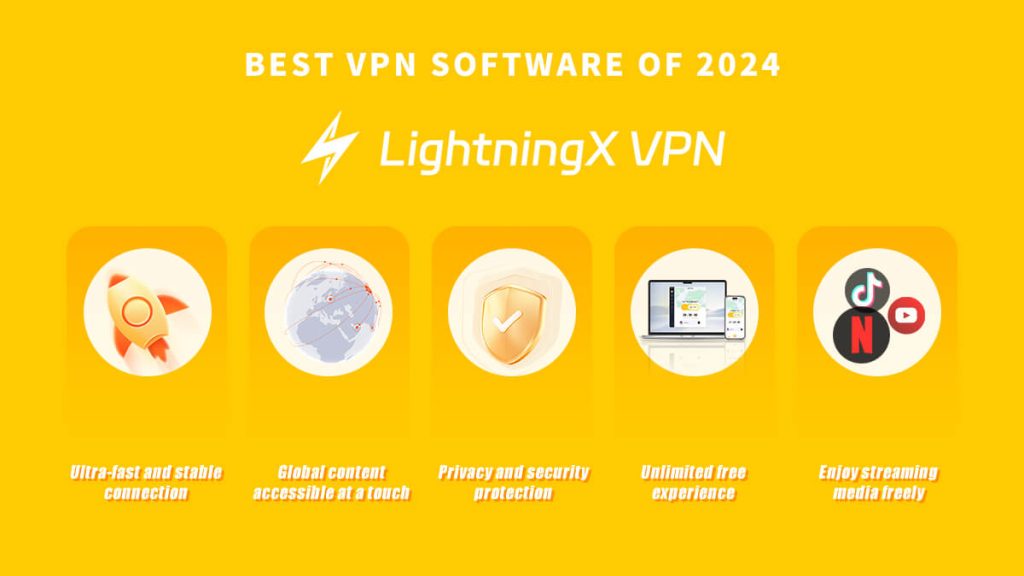 The Best VPN in 2024—LightningX VPN