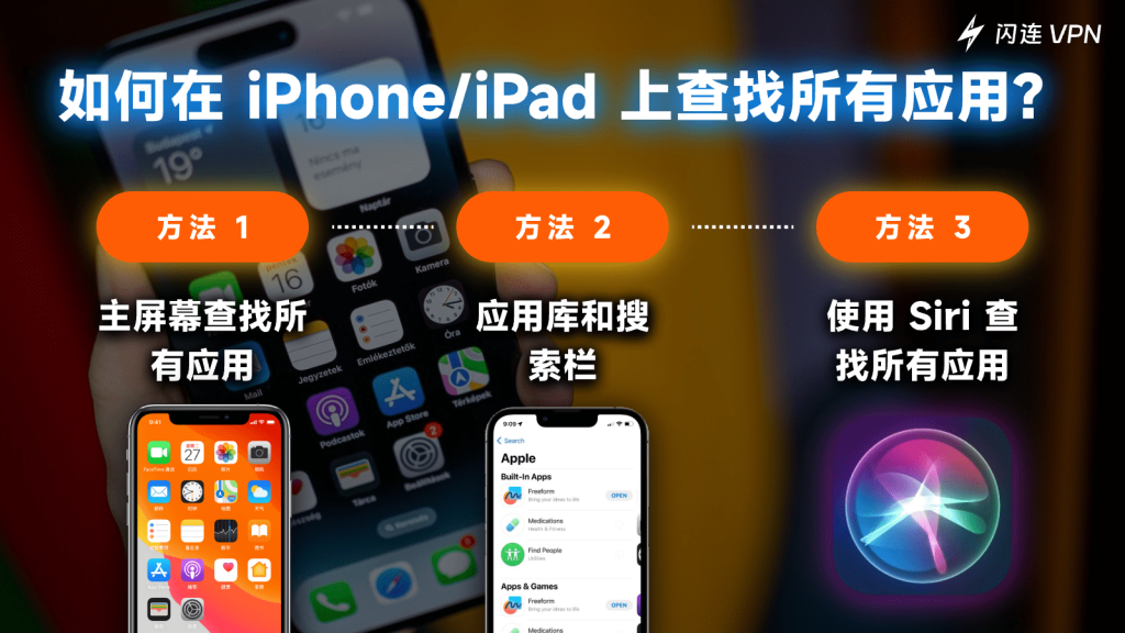 在 iPhone/iPad 上查看所有应用程序