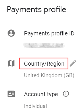 Change Google Play Store Country