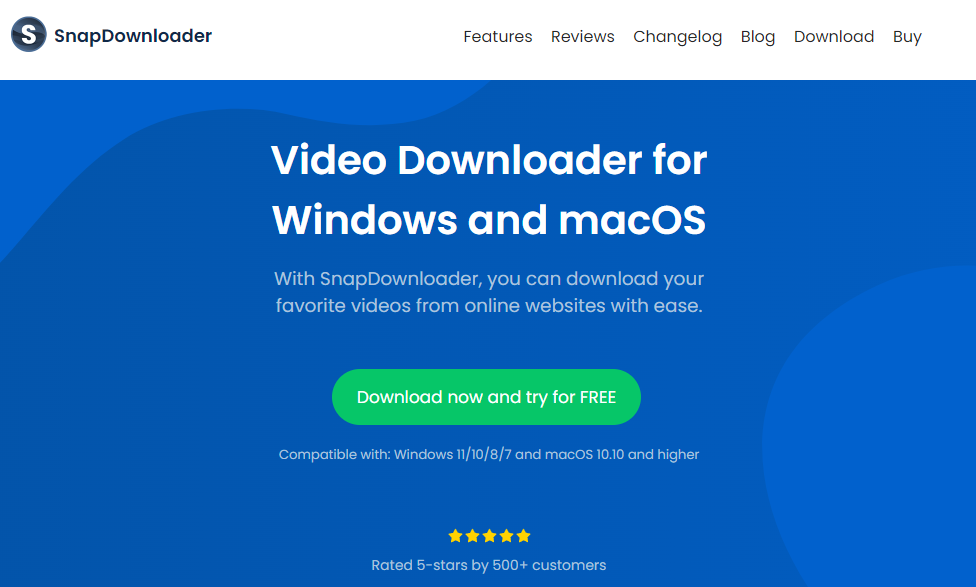 SnapDownloader - Best YouTube downloader for various sites