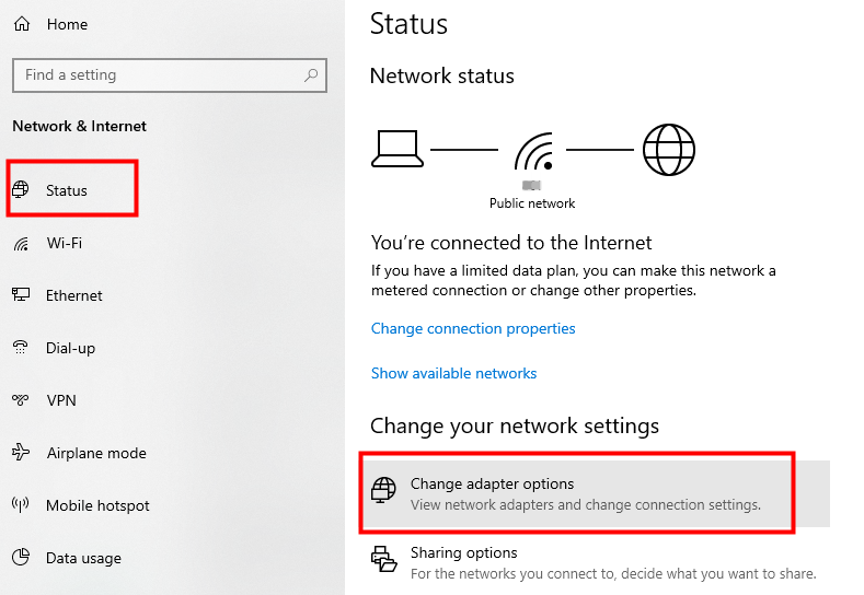 Access adapter options