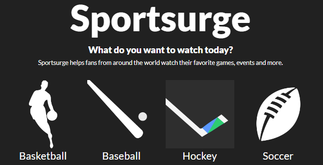 Streameast Alternatives-Sportsurge