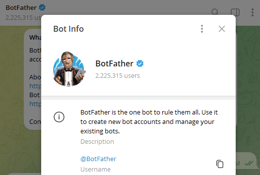 Set up your bot account