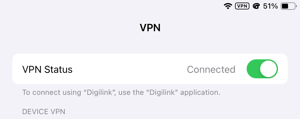 Check Your VPN Connection