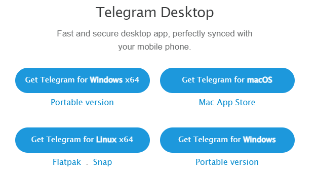 Download Telegram App