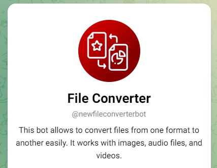 File Converter Bot