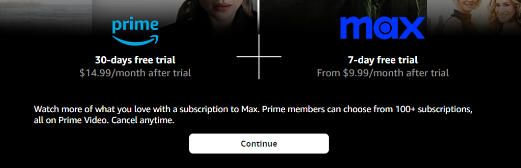 Consigue la prueba gratuita de HBO Max en Amazon Prime Video