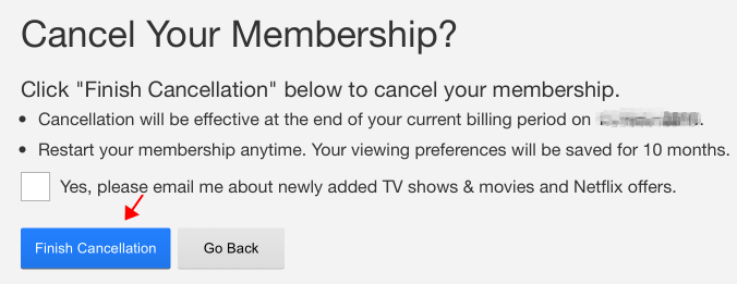 Cancel Netflix