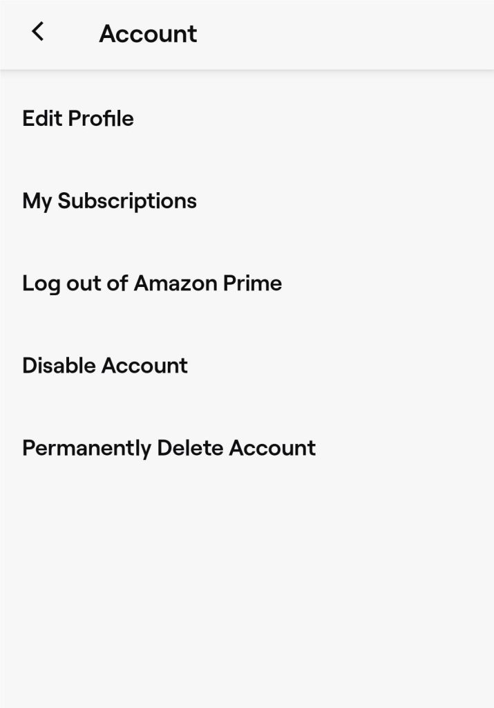 Disable Twitch Account on App