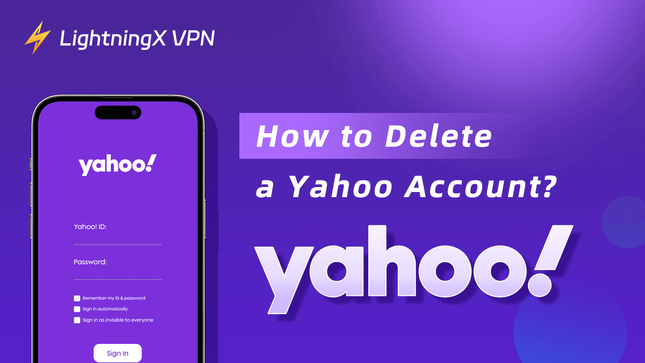 How to Delete a Yahoo Account?