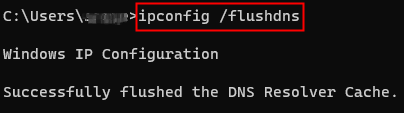 Vacía la caché de DNS en tu dispositivo