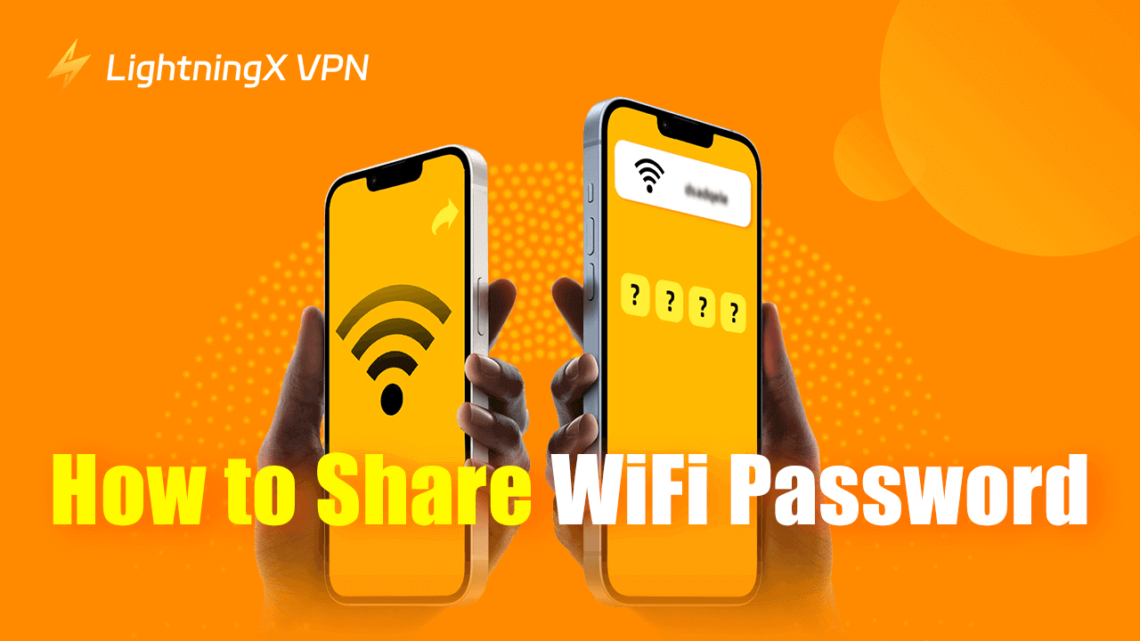 how to share WiFi password