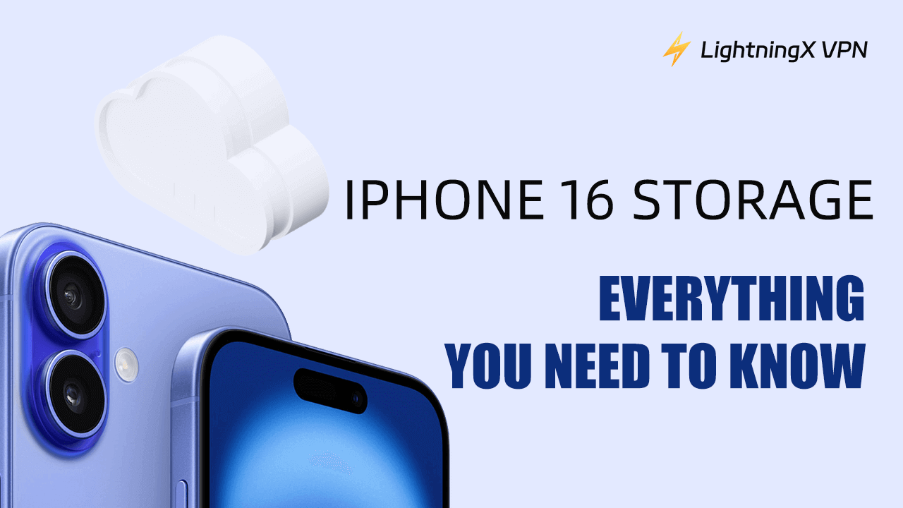 iPhone 16 storage