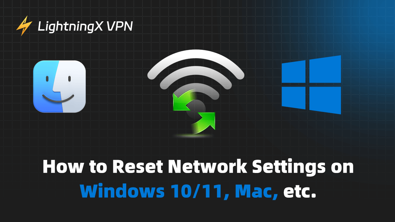 How to Reset Network Settings on Windows 10/11, Mac, etc.