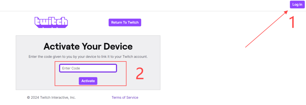 Twitch Activate & Log In