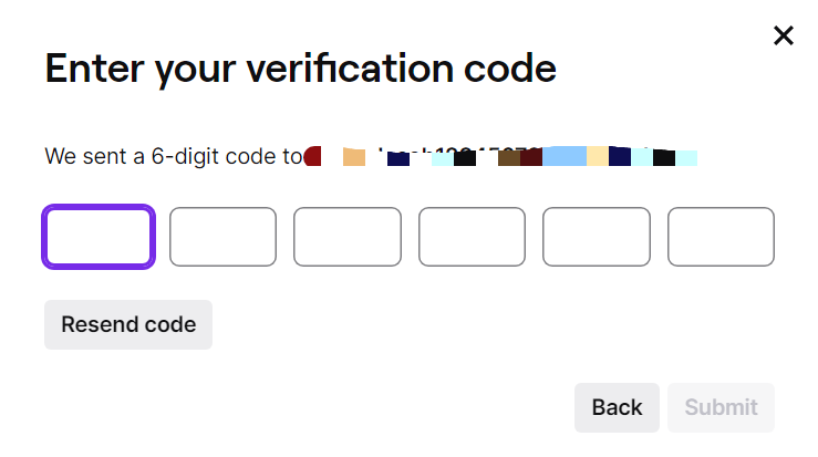 Twitch Verification Code