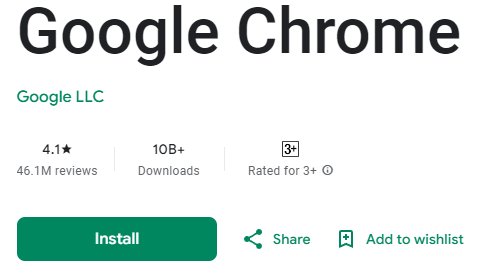 Chrome APK下载（安卓 App)