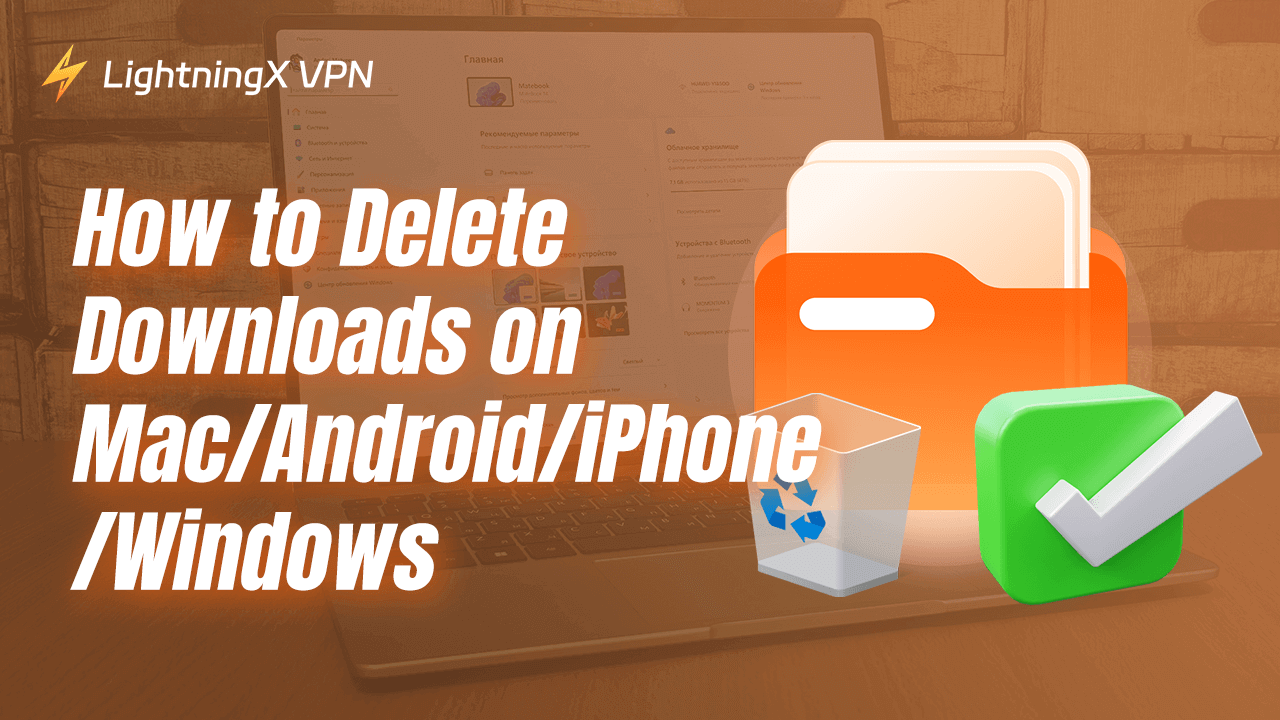 How to Delete Downloads on Mac/Android/iPhone/Windows