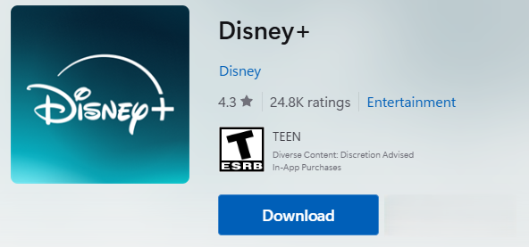 descargar Disney Plus en PC