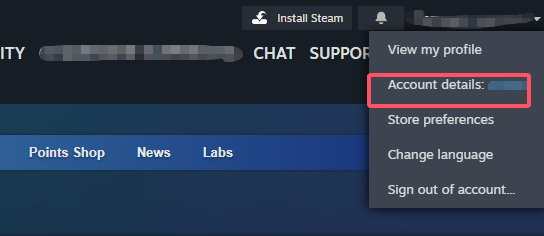 Create a Steam Family via Account Details