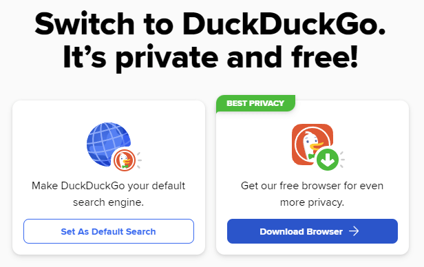 DuckDuckGo Search Engine/Browser