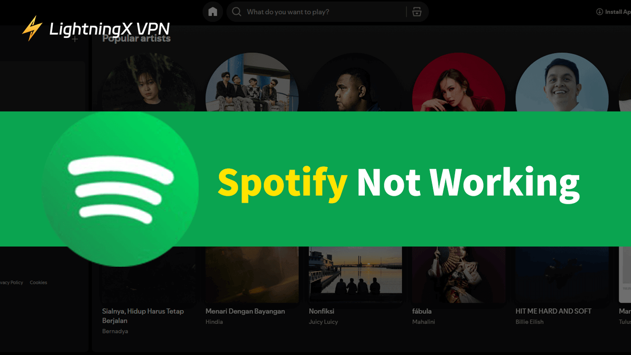 Spotify Not Working