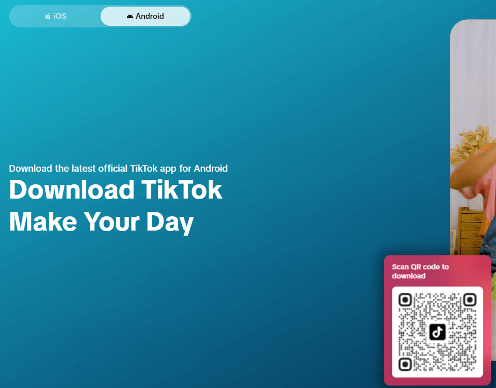 Download TikTok from TikTok’s Official Website