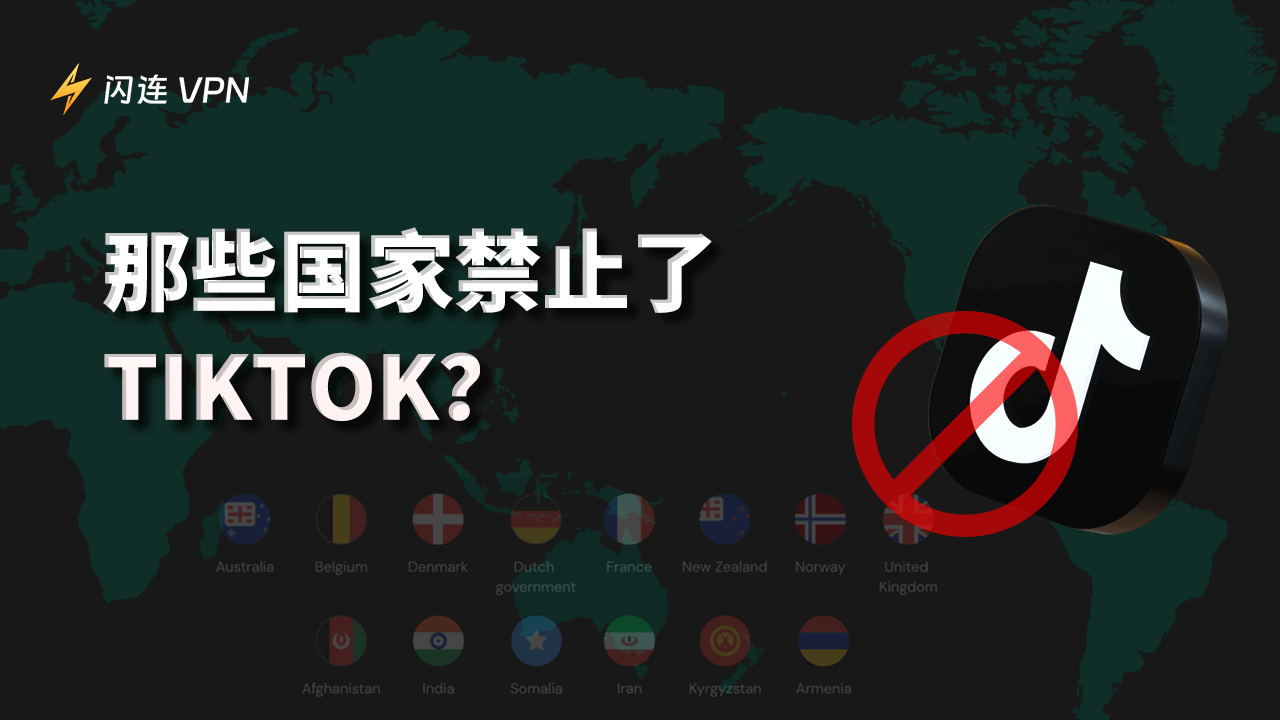 哪些国家禁止了TikTok？