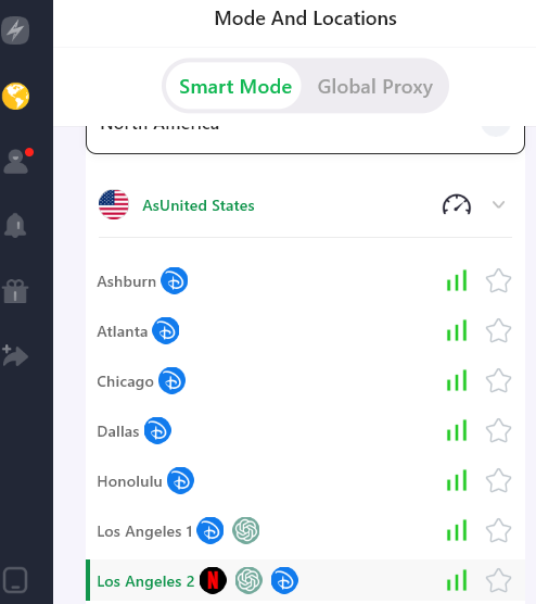 Best free California VPN: LightingX VPN