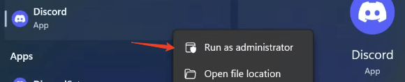 Run Discord as Administrator