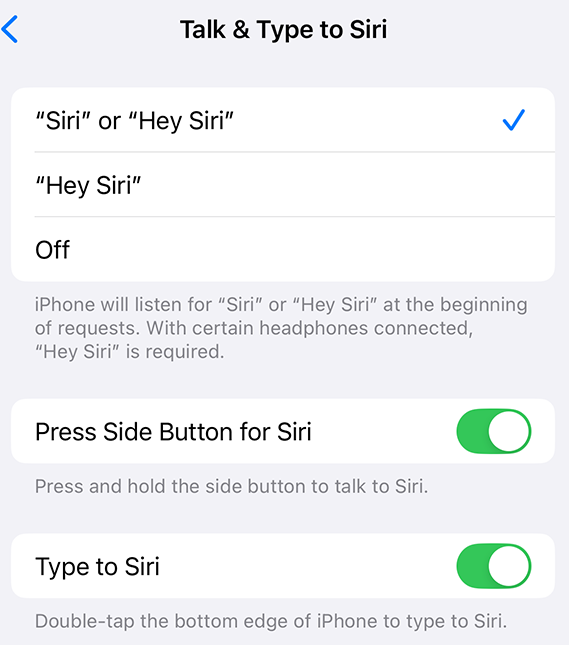 to activate "Hey Siri" on Your iPhone