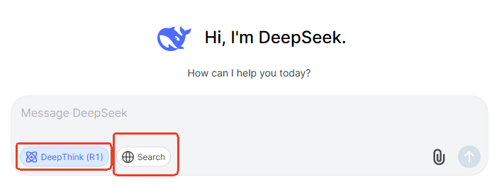 Start chatting with DeepSeek AI