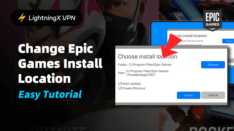 Change Epic Games Install Location: Easy Tutorial