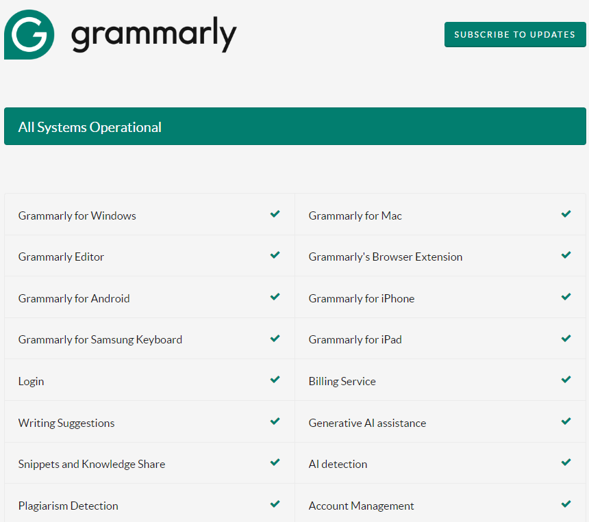 Grammarly 无法使用：检查 Grammarly 的服务器状态