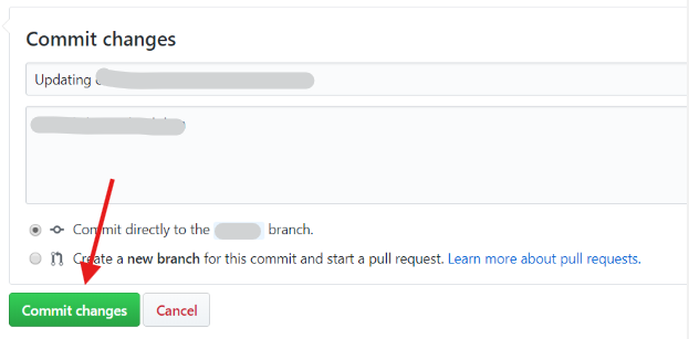 Commits on GitHub