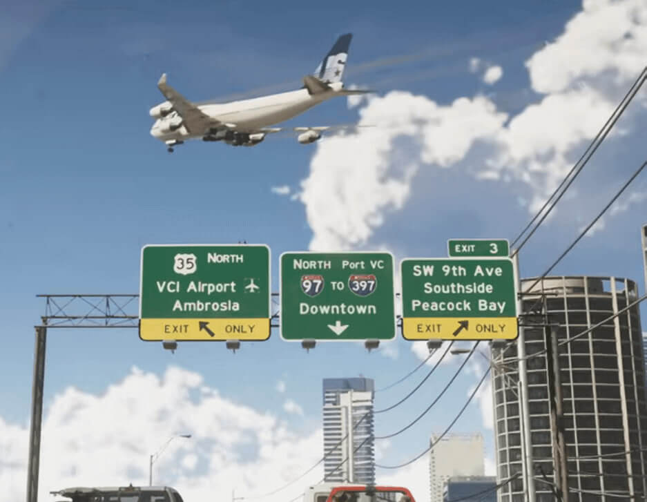 Una escena del tráiler de GTA 6