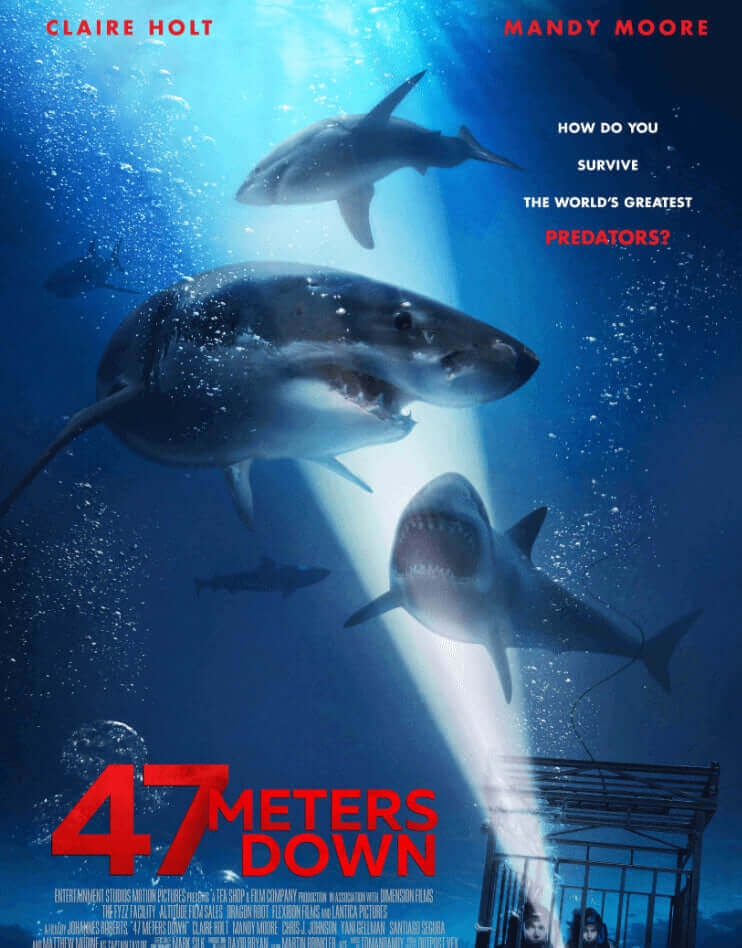 47 Meters Down:サメ映画おすすめの一つだぜ