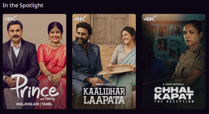 Free Site to Watch Hindi Movies - Zee5