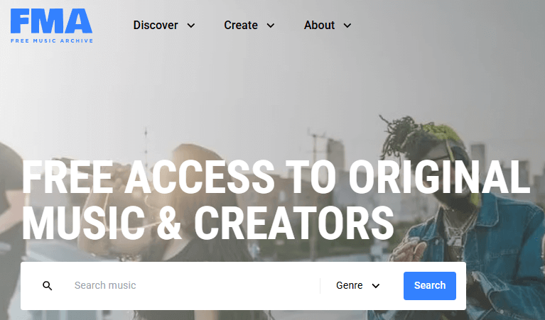 Free Music Download Sites: Free Music Archive