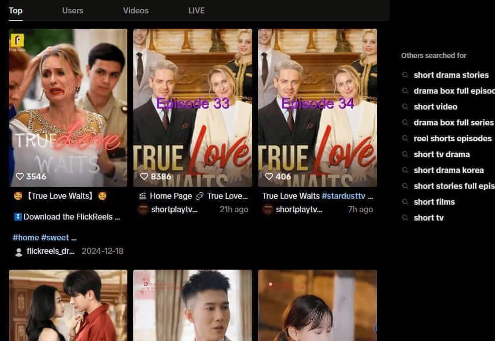TikTok Short Dramas