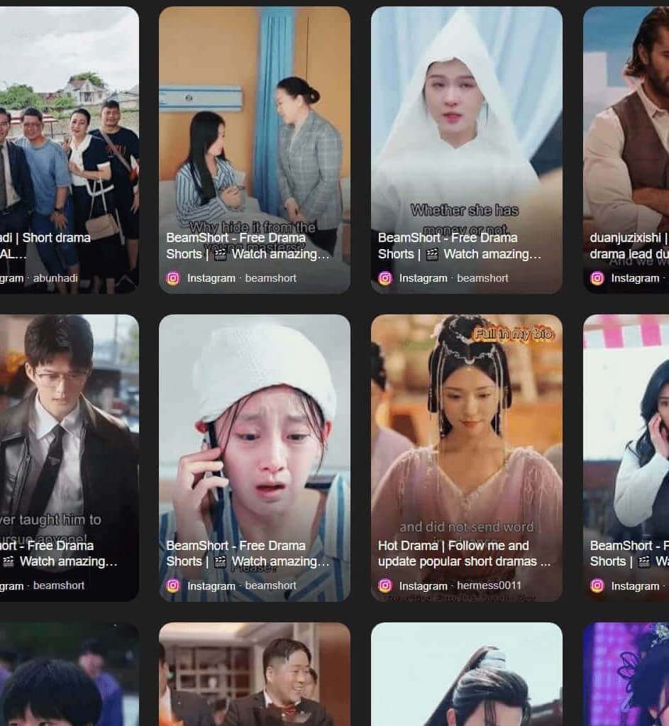 Instagram Short Dramas