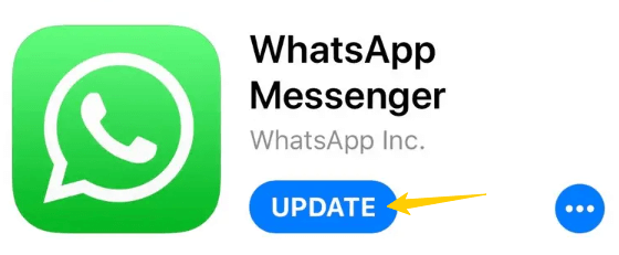 App StoreからWhatsAppをアップデートする