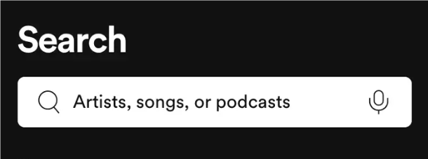 Spotify 検索