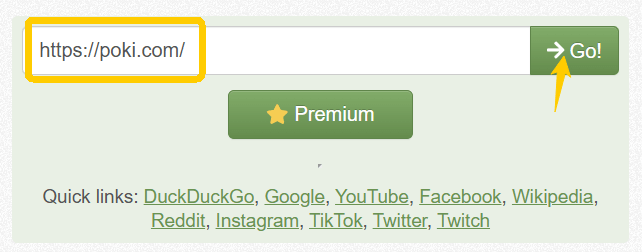 Use a proxy server