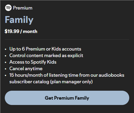 Spotify Familiar