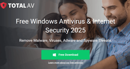 Best antivirus for Mac - TotalAV Free Antivirus