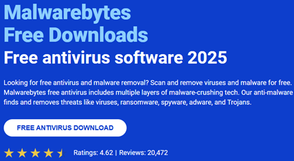 Best Free Antivirus for Windows 11 - Malwarebytes Free