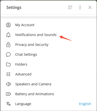 Make Sure “Notifications and Sounds” Is Turned On