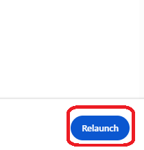 Chromeを再起動