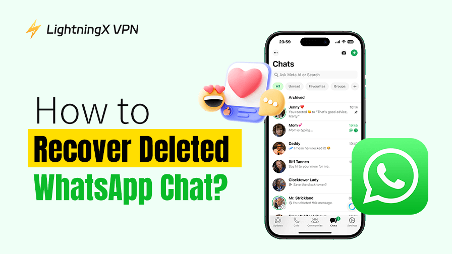 삭제된 WhatsApp 채팅을 복구하는 방법? 5가지 방법